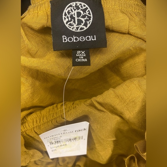 BOBEAU Shirred Strap Button Tank 2X NWT - Picture 5 of 5